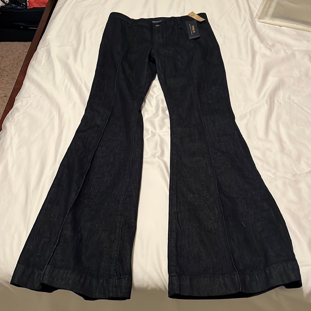 NWT:Polo Ralph Lauren’s Wide led Ralph Lauren Women's Jeans size 29